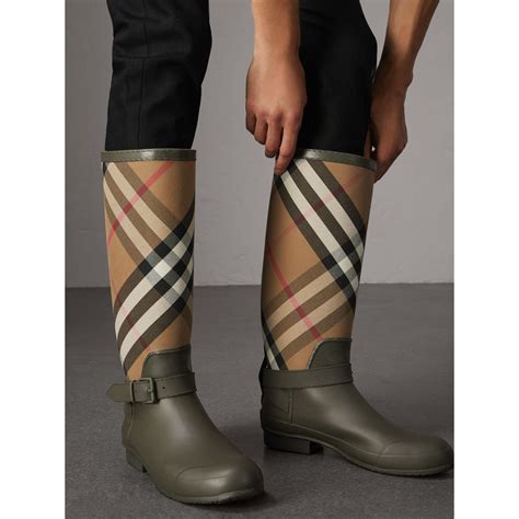 burberry rain boots men's|authentic Burberry rain boots.